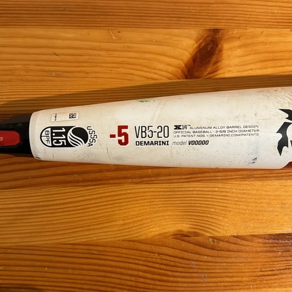 2020 Demarini Voodoo 2-Piece Hybrid (Comp/Alloy). 32 Inch drop 5 (-5). USSSA ✅ - Picture 3 of 6